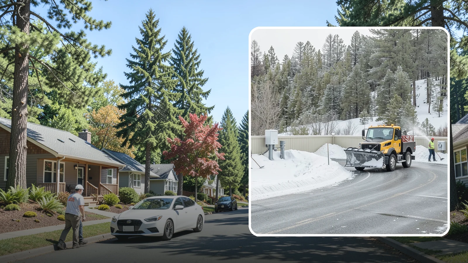 Rooftop Parking Snow Removal in Orting, Pierce County, WA - Specialized snow clearing on rooftop and elevated parking decks where structural load and drainage both matter.