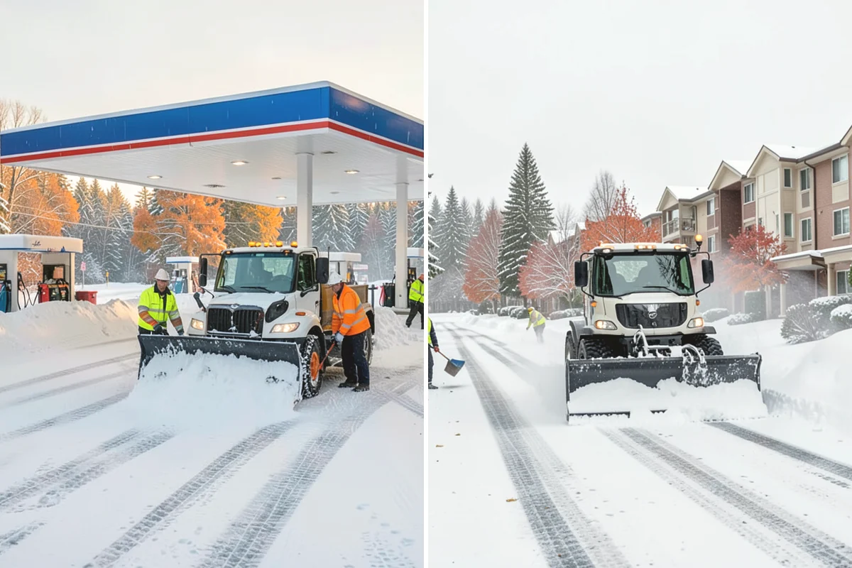 Rooftop Parking Snow Removal in Ruston, Pierce County, WA - Confirm the deck load rating and designated snow-relief points