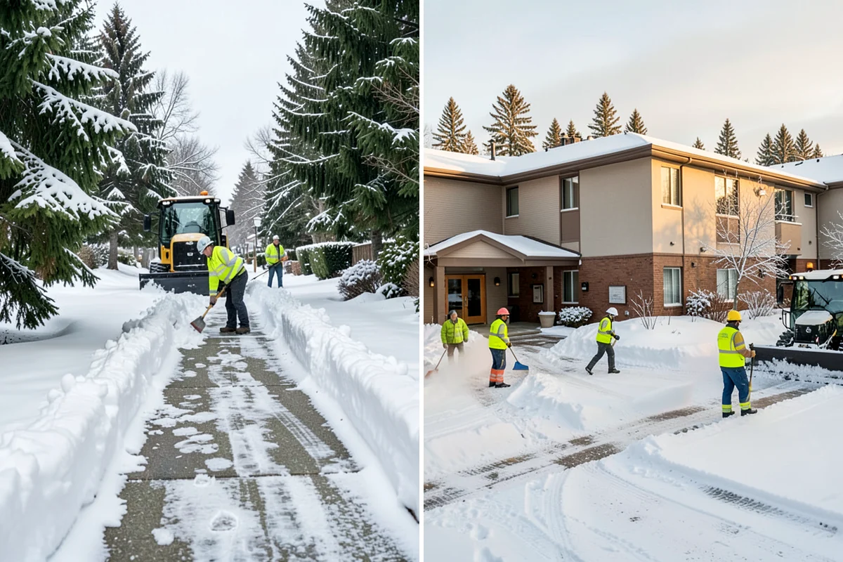 Rooftop Parking Snow Removal in Seattle, King County, WA - Confirm the deck load rating and designated snow-relief points