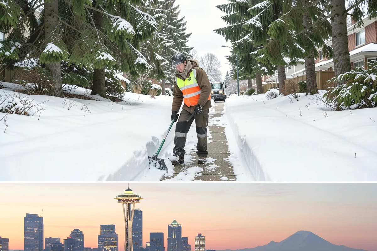 Rooftop Parking Snow Removal in Seattle, King County, WA - Coordinate rooftop-deck coverage ahead of midwinter storms when heavy wet snow adds the most load, typically December through...