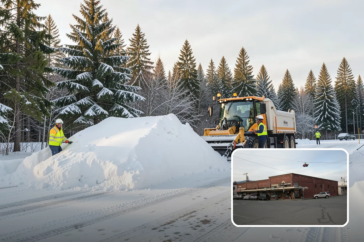 Rooftop Parking Snow Removal in Sedro-Woolley, Skagit County, WA - Manages snow weight within the deck's structural load limits