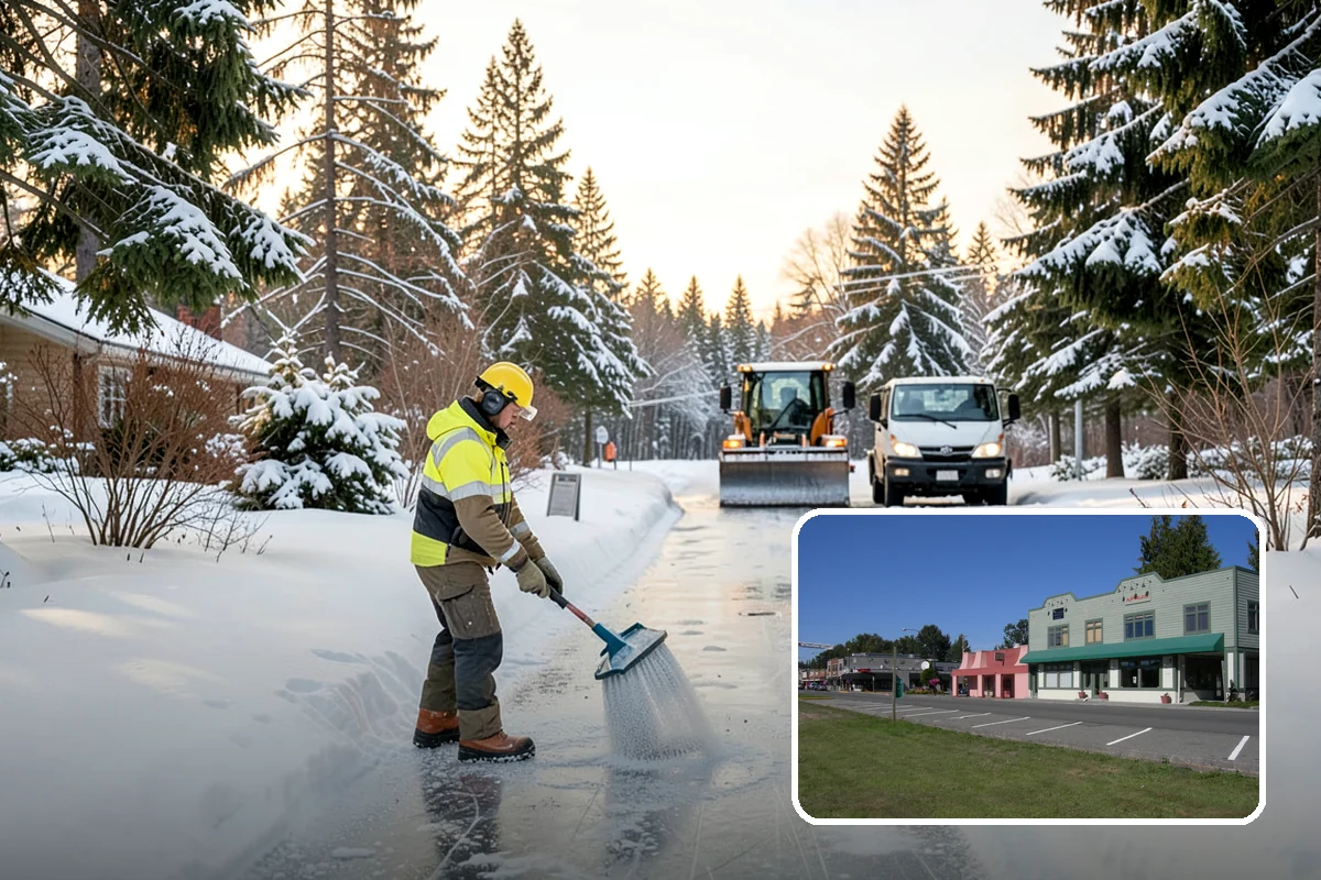 Rooftop Parking Snow Removal in Snoqualmie, King County, WA - Manages snow weight within the deck's structural load limits