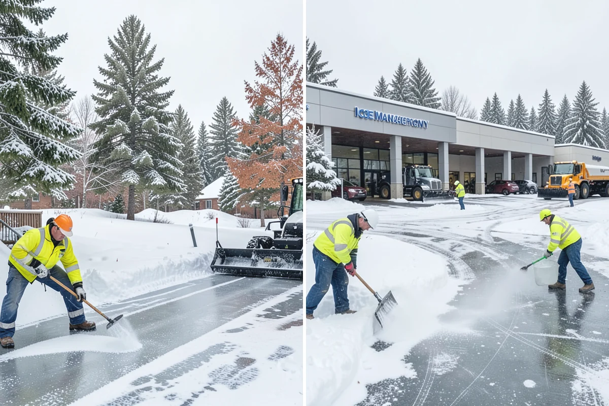Rooftop Parking Snow Removal in South Prairie, Pierce County, WA - Confirm the deck load rating and designated snow-relief points