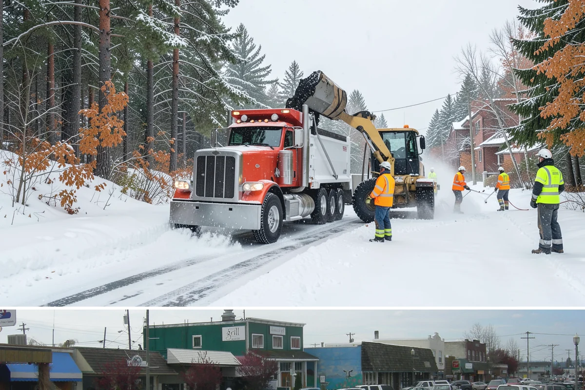Rooftop Parking Snow Removal in Stanwood, Snohomish County, WA - Coordinate rooftop-deck coverage ahead of midwinter storms when heavy wet snow adds the most load, typically December through...