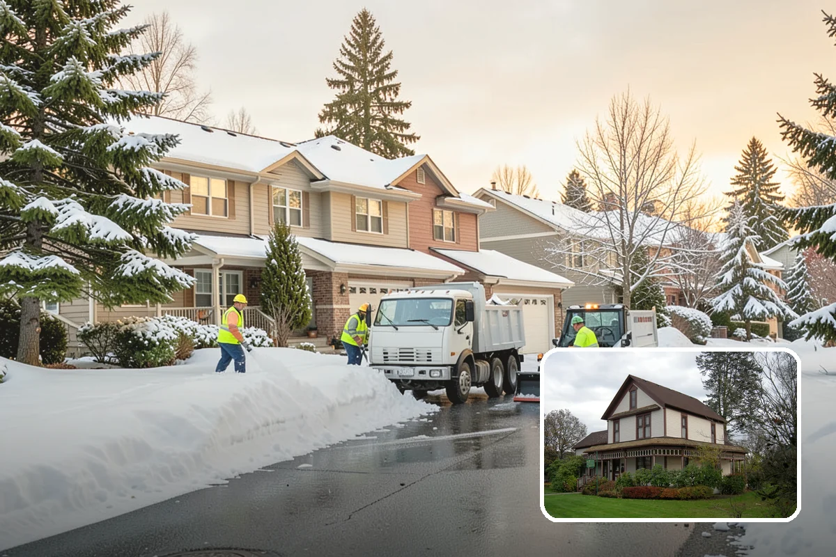 Rooftop Parking Snow Removal in Sumner, Pierce County, WA - Manages snow weight within the deck's structural load limits