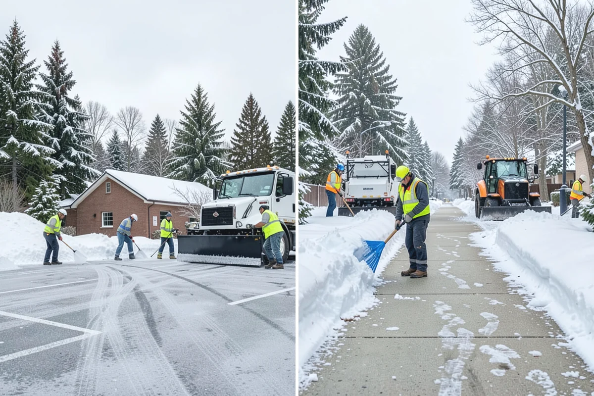 Rooftop Parking Snow Removal in Sumner, Pierce County, WA - Confirm the deck load rating and designated snow-relief points