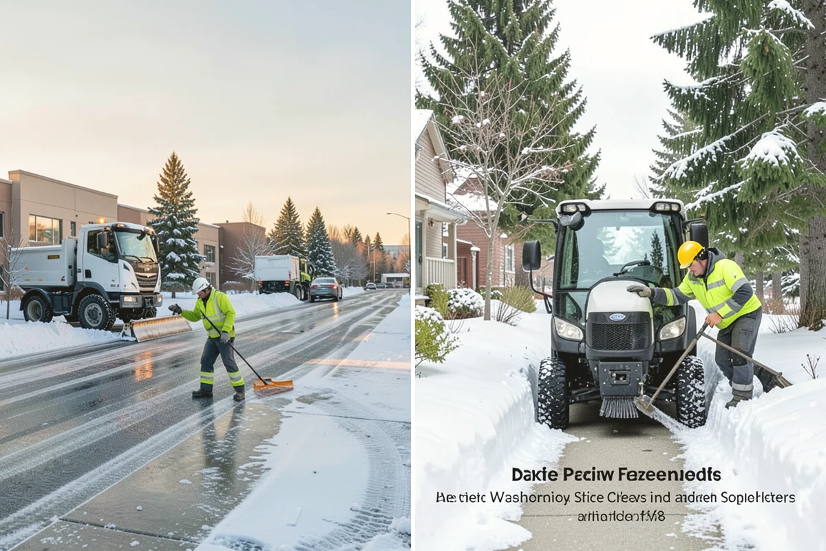 Rooftop Parking Snow Removal in Tacoma, Pierce County, WA - Confirm the deck load rating and designated snow-relief points