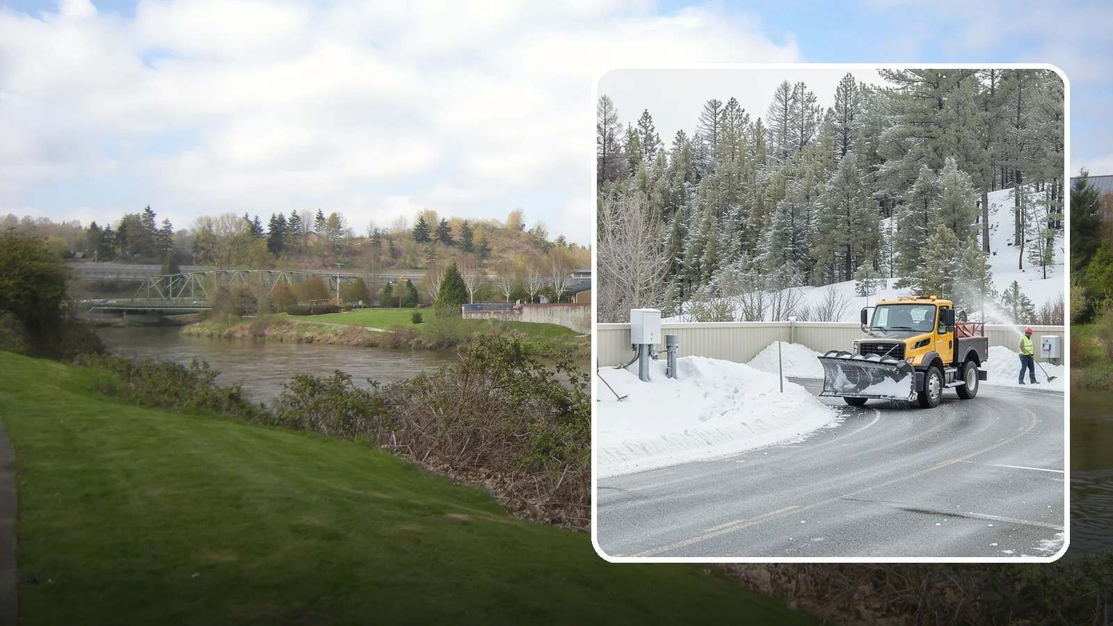 Rooftop Parking Snow Removal in Tukwila, King County, WA - Specialized snow clearing on rooftop and elevated parking decks where structural load and drainage both matter.