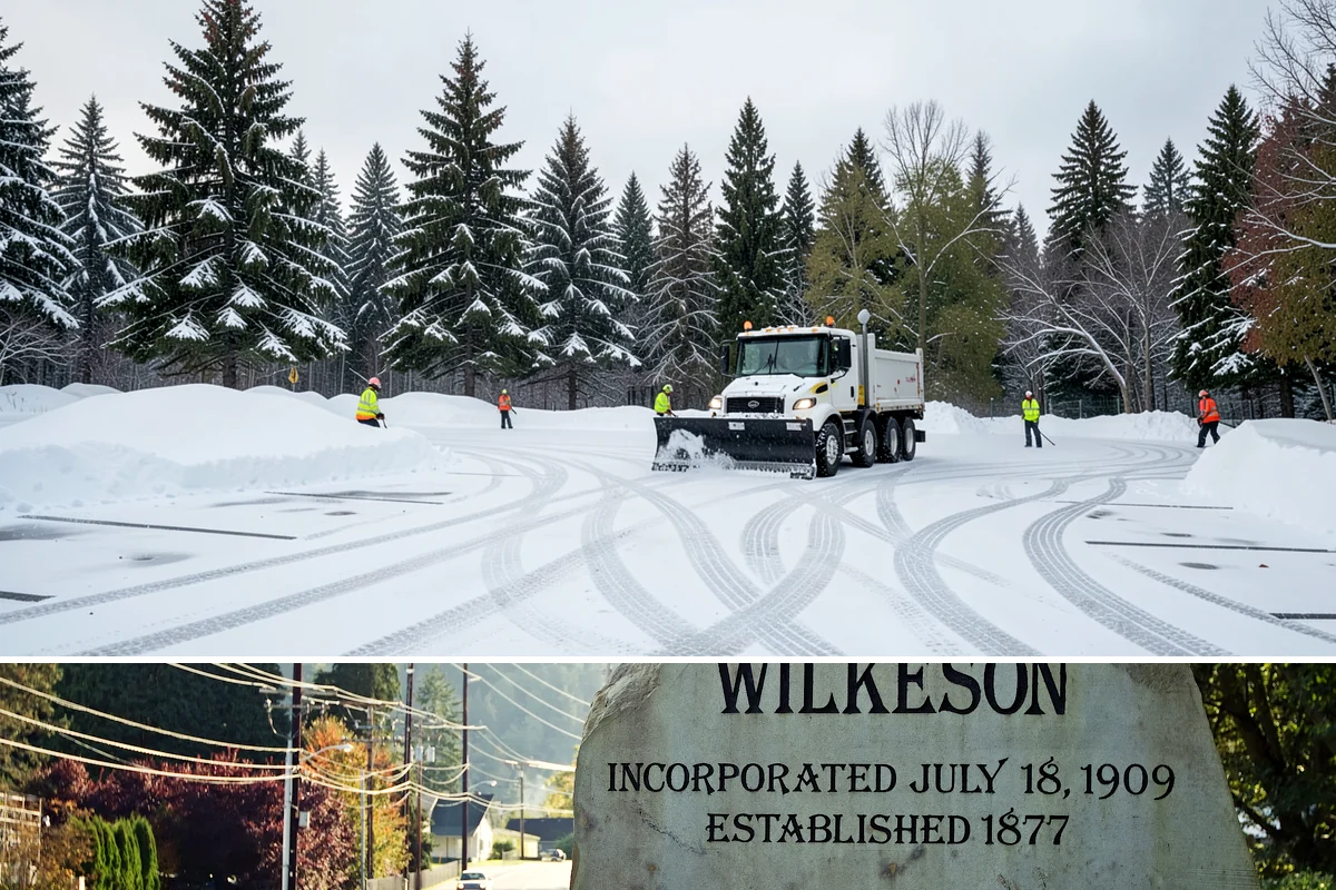 Rooftop Parking Snow Removal in Wilkeson, Pierce County, WA - Coordinate rooftop-deck coverage ahead of midwinter storms when heavy wet snow adds the most load, typically December through...