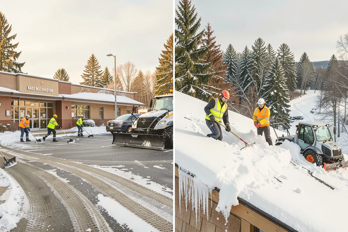 Rural Property Snow Removal in Algona, King County, WA - We map the lane, turnarounds, and every access point