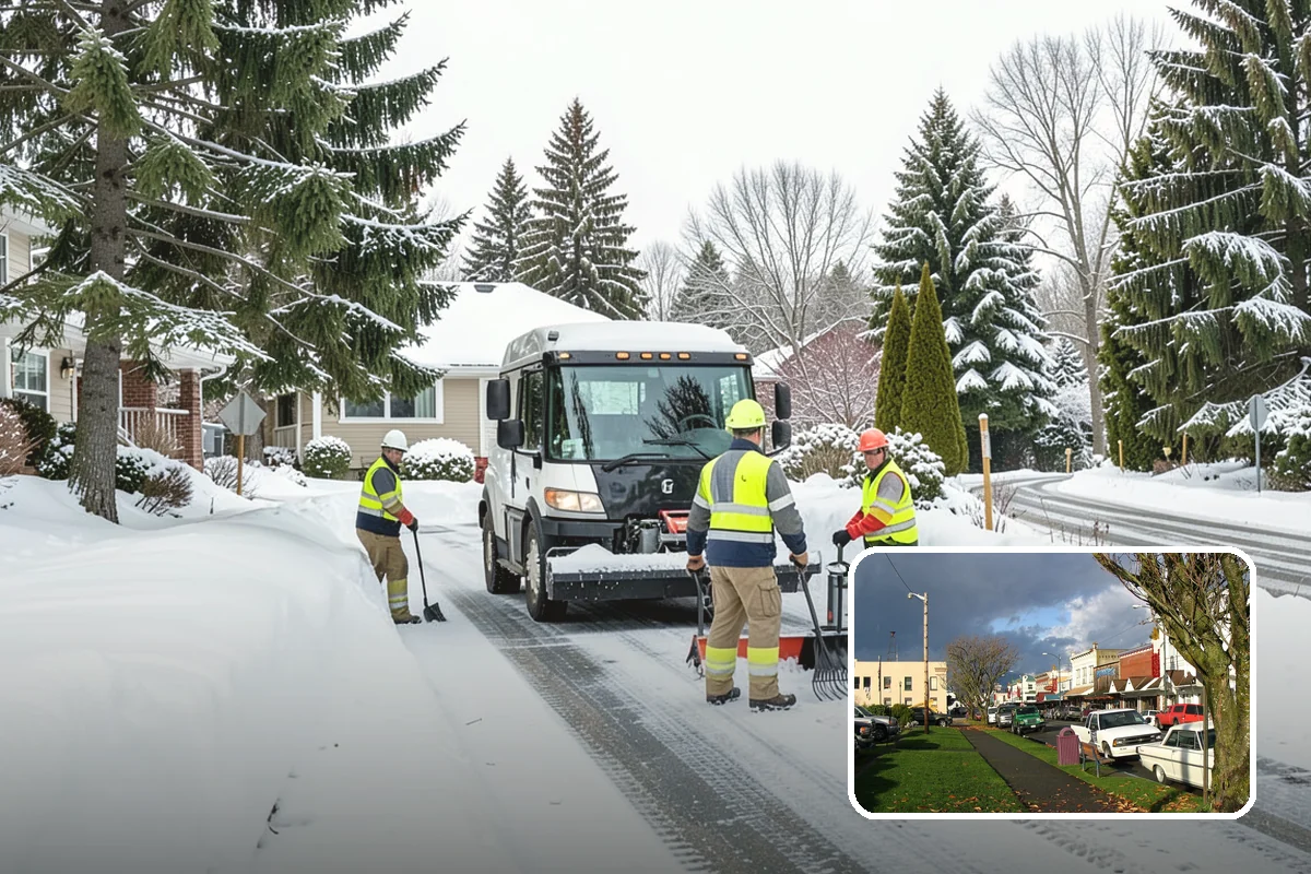 Rural Property Snow Removal in Arlington, Snohomish County, WA - Clears long private lanes municipal plows won't touch