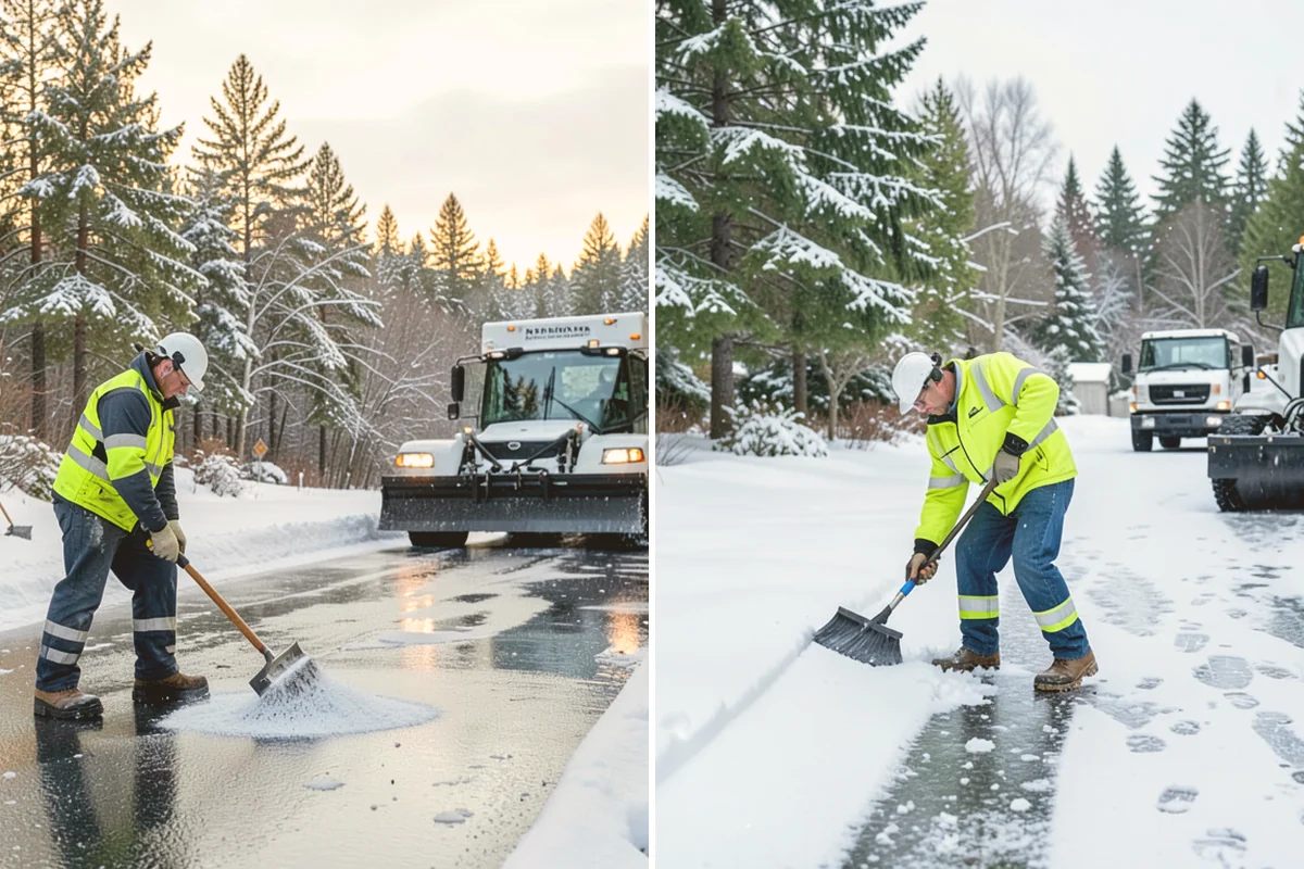 Rural Property Snow Removal in Bellevue, King County, WA - We map the lane, turnarounds, and every access point