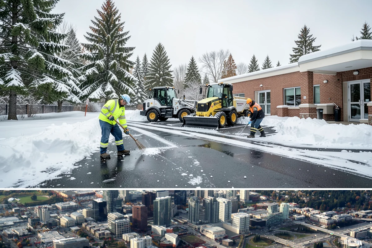 Rural Property Snow Removal in Bellevue, King County, WA - Foothill and valley parcels need service whenever elevation-driven snow accumulates, often when the lowlands see only rain.