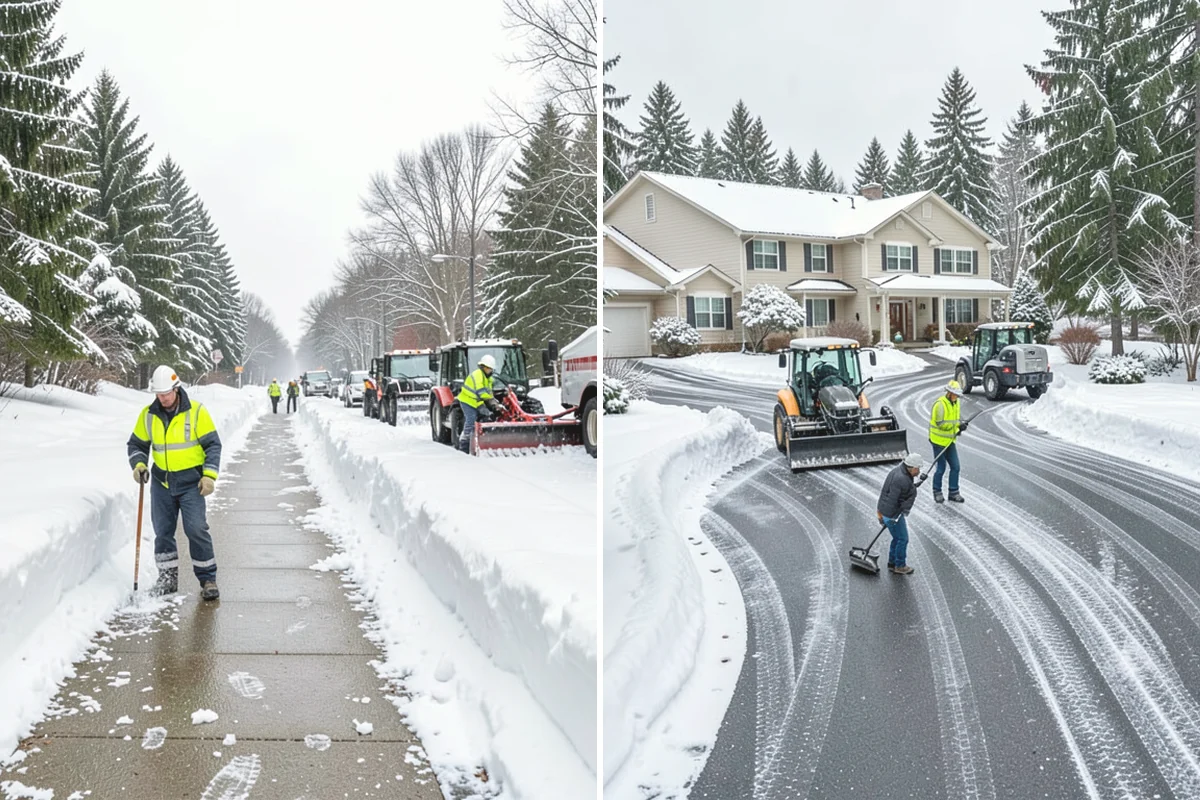 Rural Property Snow Removal in Black Diamond, King County, WA - We map the lane, turnarounds, and every access point