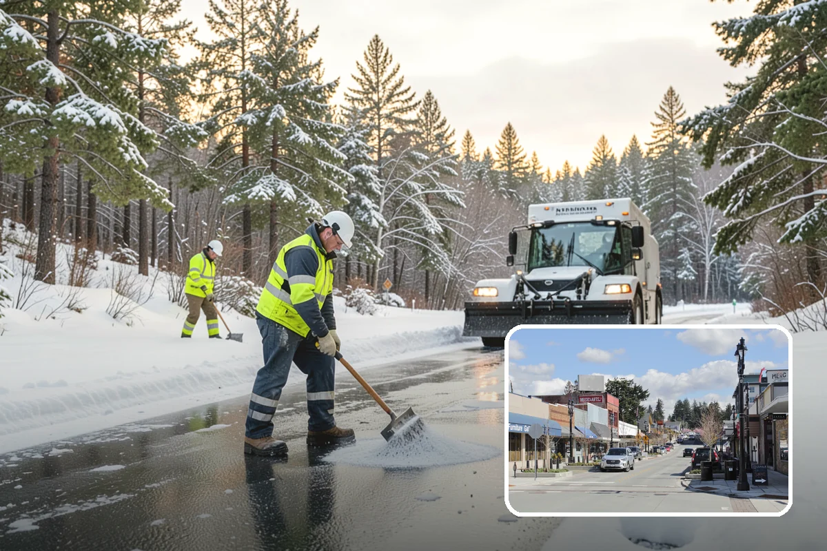 Rural Property Snow Removal in Bothell, King County, WA - Clears long private lanes municipal plows won't touch