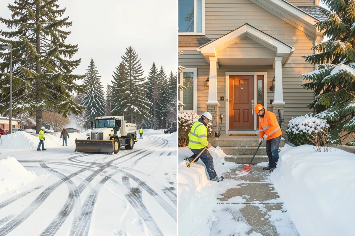Rural Property Snow Removal in Bothell, King County, WA - We map the lane, turnarounds, and every access point