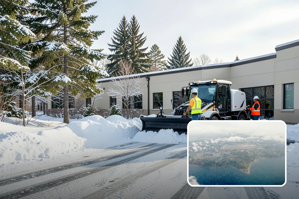 Rural Property Snow Removal in Burien, King County, WA - Clears long private lanes municipal plows won't touch