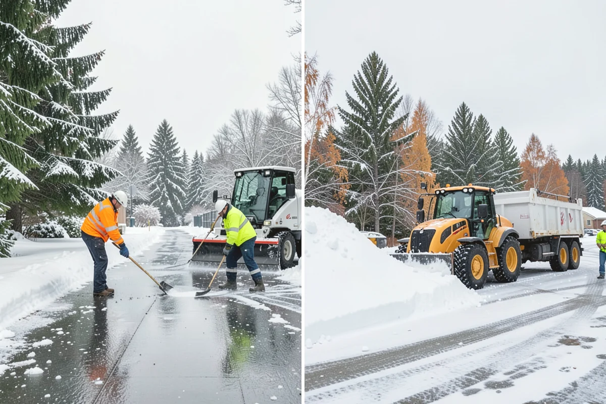 Rural Property Snow Removal in Burien, King County, WA - We map the lane, turnarounds, and every access point