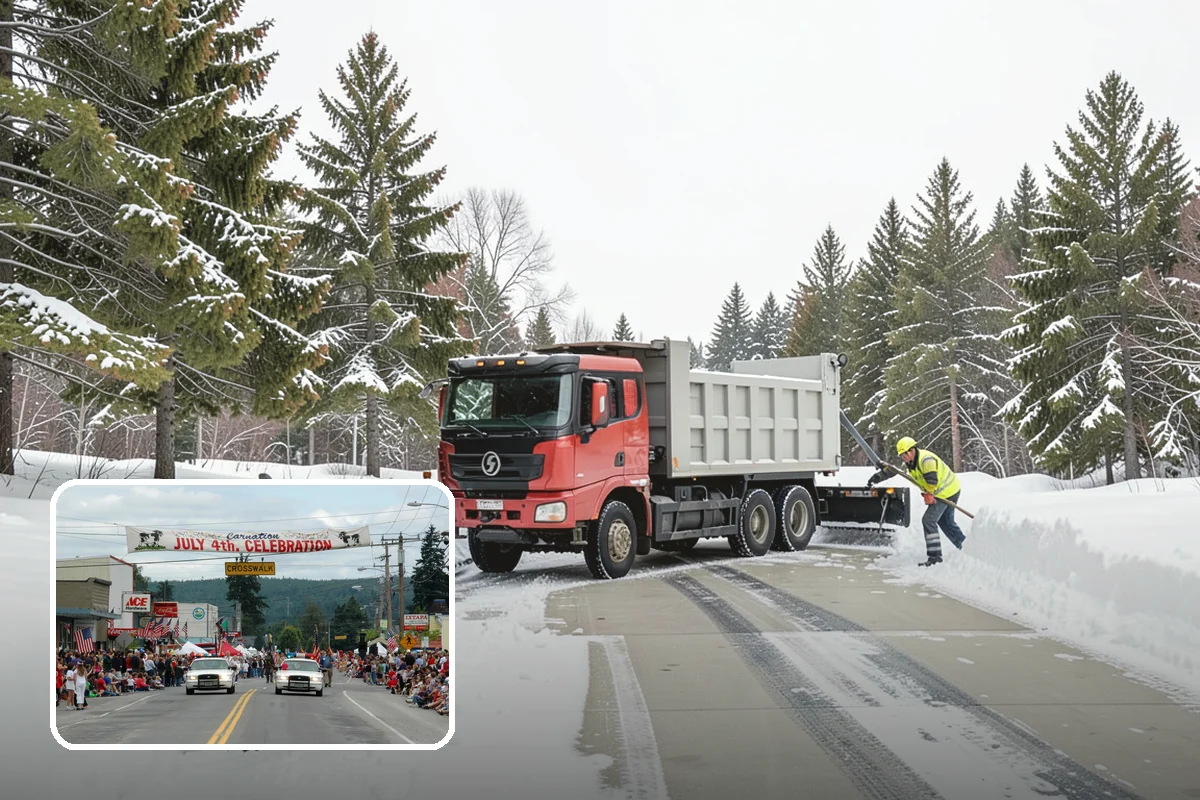 Rural Property Snow Removal in Carnation, King County, WA - Clears long private lanes municipal plows won't touch