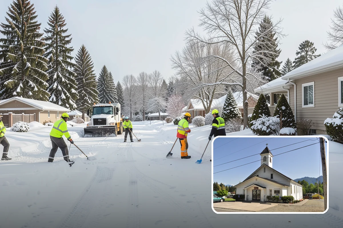 Rural Property Snow Removal in Concrete, Skagit County, WA - Clears long private lanes municipal plows won't touch