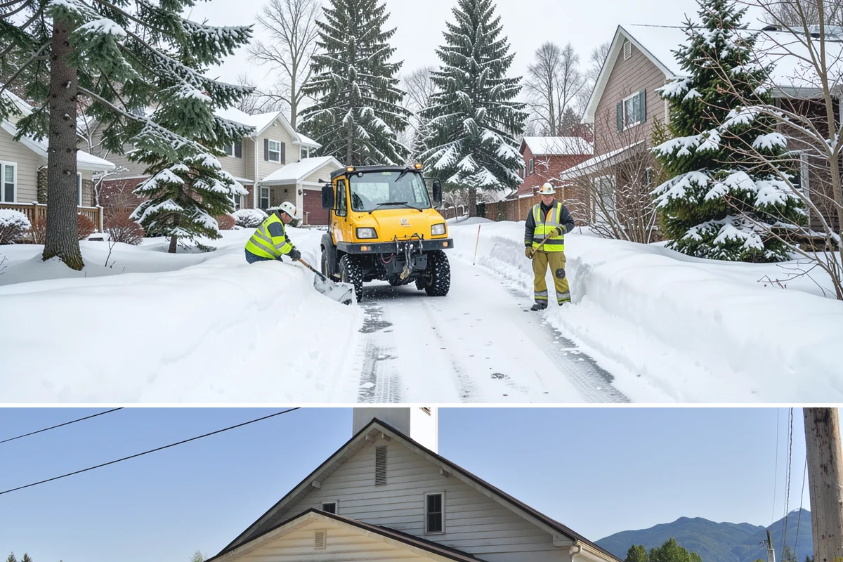 Rural Property Snow Removal in Concrete, Skagit County, WA - Foothill and valley parcels need service whenever elevation-driven snow accumulates, often when the lowlands see only rain.