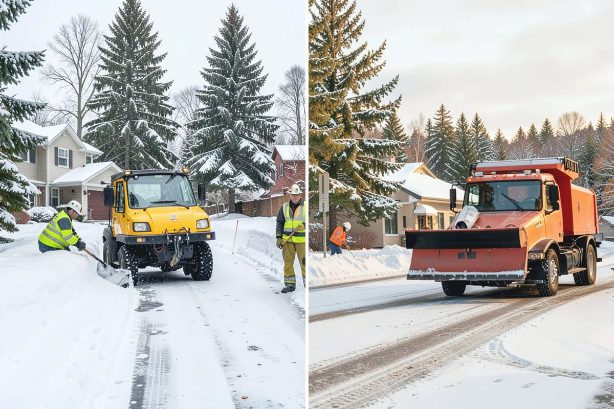 Rural Property Snow Removal in Coupeville, Island County, WA - We map the lane, turnarounds, and every access point