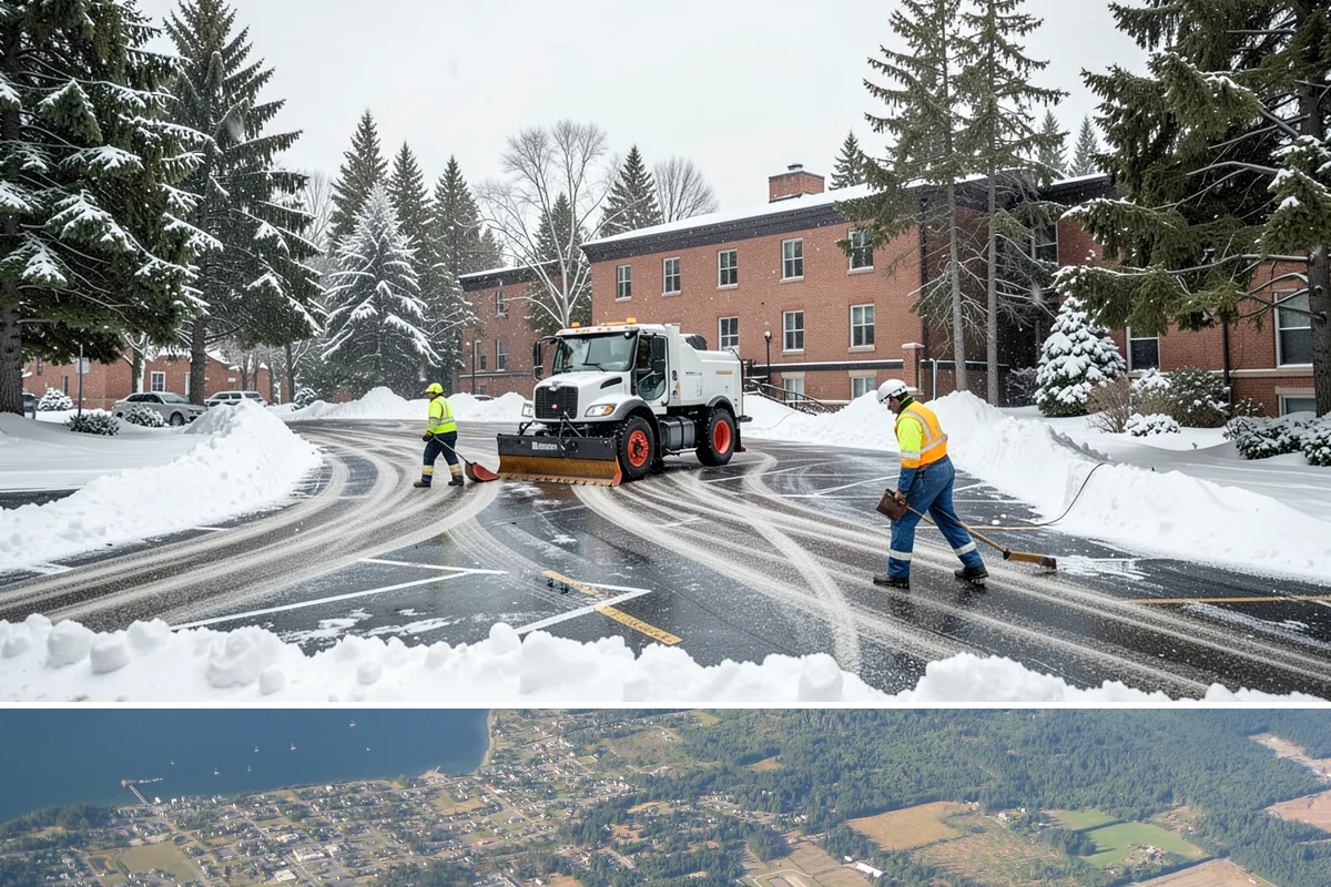 Rural Property Snow Removal in Coupeville, Island County, WA - Foothill and valley parcels need service whenever elevation-driven snow accumulates, often when the lowlands see only rain.
