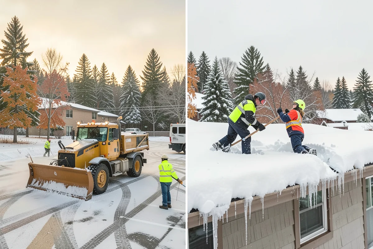 Rural Property Snow Removal in Covington, King County, WA - We map the lane, turnarounds, and every access point
