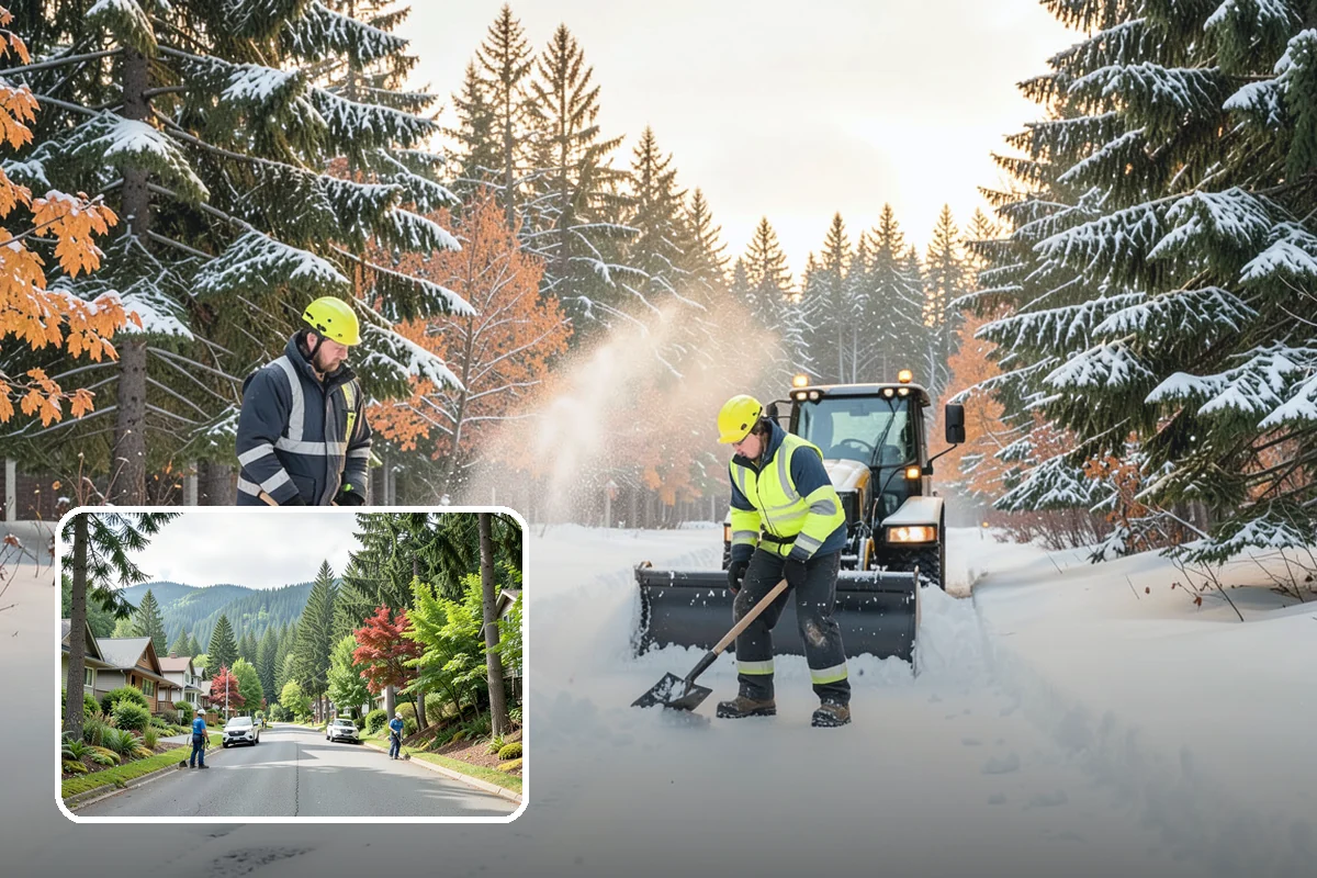 Rural Property Snow Removal in Darrington, Snohomish County, WA - Clears long private lanes municipal plows won't touch