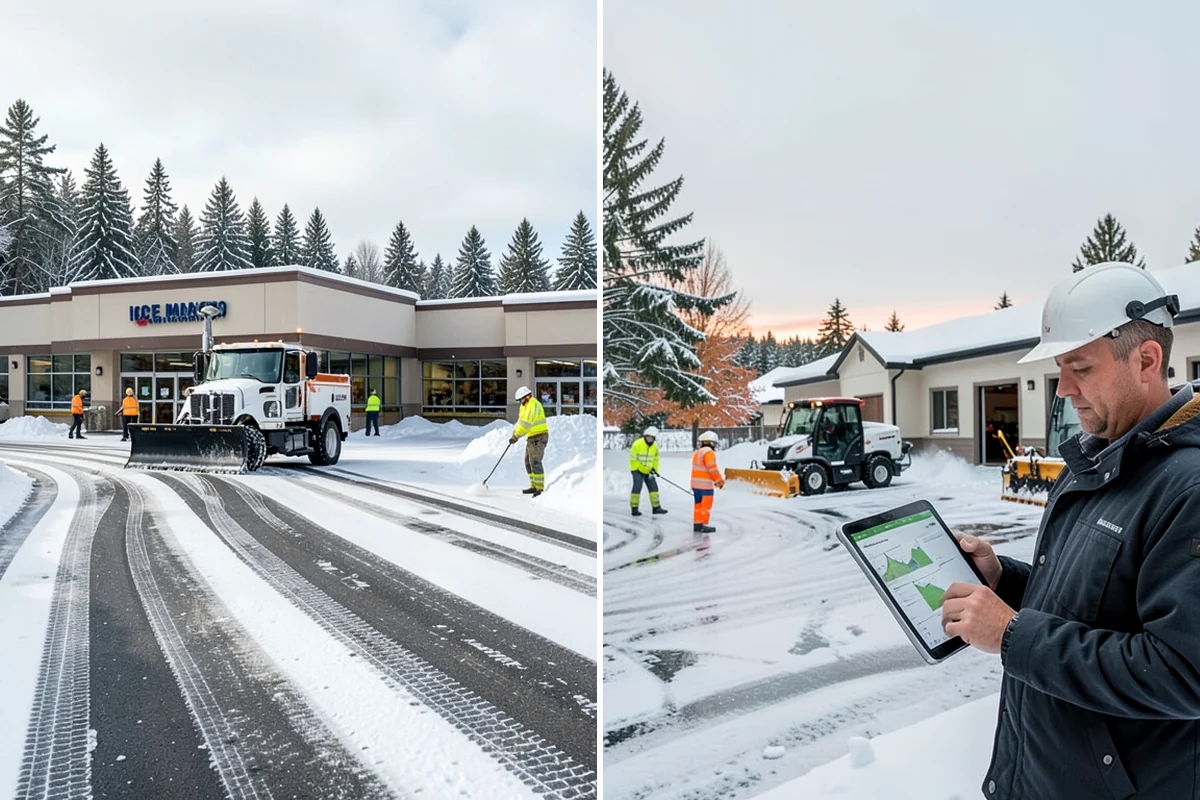 Rural Property Snow Removal in DuPont, Pierce County, WA - We map the lane, turnarounds, and every access point