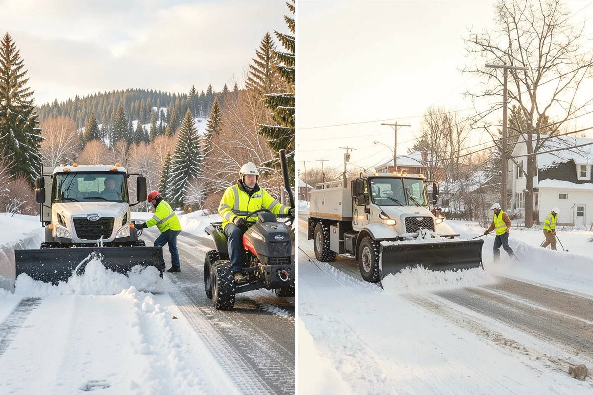 Rural Property Snow Removal in Duvall, King County, WA - We map the lane, turnarounds, and every access point