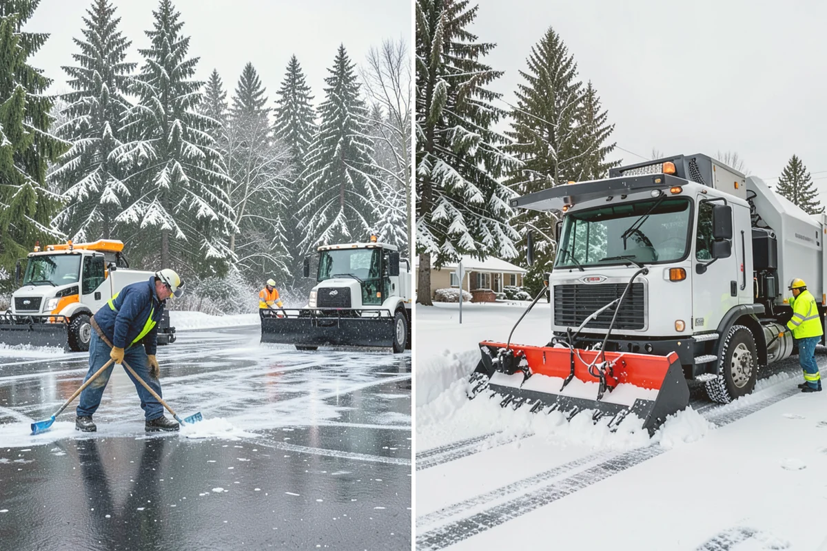 Rural Property Snow Removal in Edmonds, Snohomish County, WA - We map the lane, turnarounds, and every access point