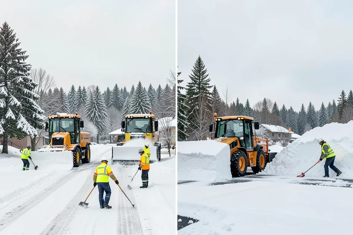 Rural Property Snow Removal in Everett, Snohomish County, WA - We map the lane, turnarounds, and every access point