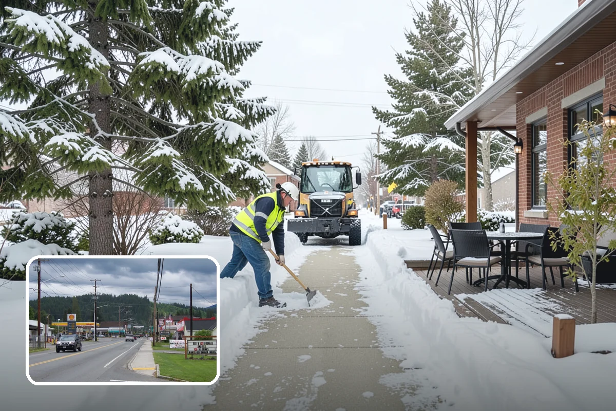 Rural Property Snow Removal in Granite Falls, Snohomish County, WA - Clears long private lanes municipal plows won't touch
