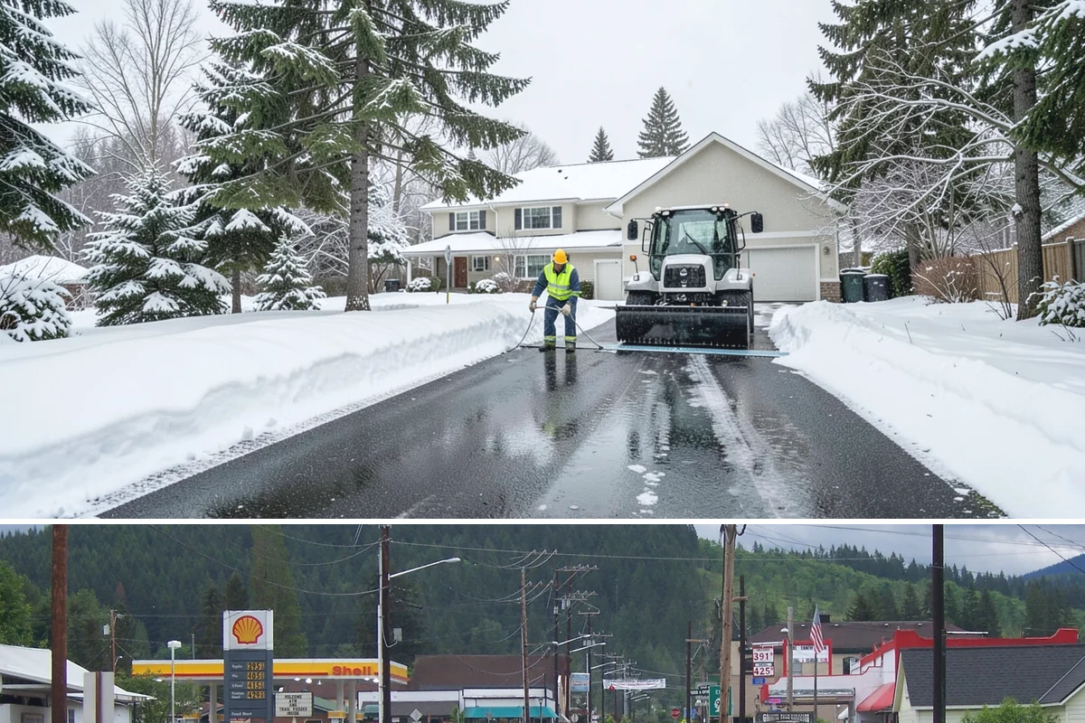 Rural Property Snow Removal in Granite Falls, Snohomish County, WA - Foothill and valley parcels need service whenever elevation-driven snow accumulates, often when the lowlands see only rain.