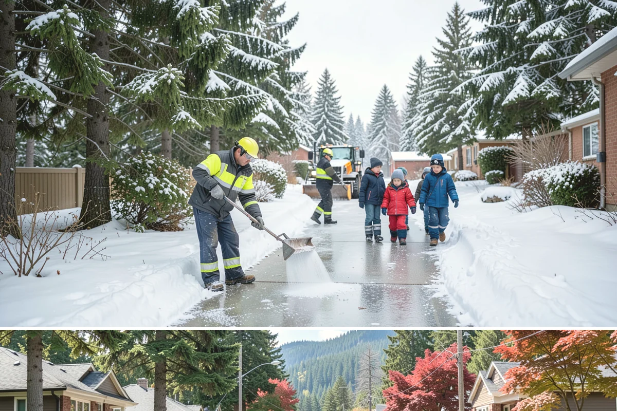 Rural Property Snow Removal in Hunts Point, King County, WA - Foothill and valley parcels need service whenever elevation-driven snow accumulates, often when the lowlands see only rain.