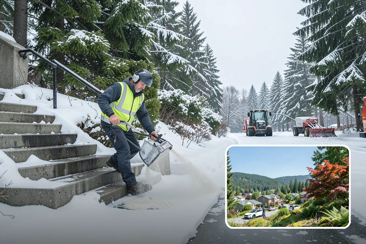 Rural Property Snow Removal in Index, Snohomish County, WA - Clears long private lanes municipal plows won't touch