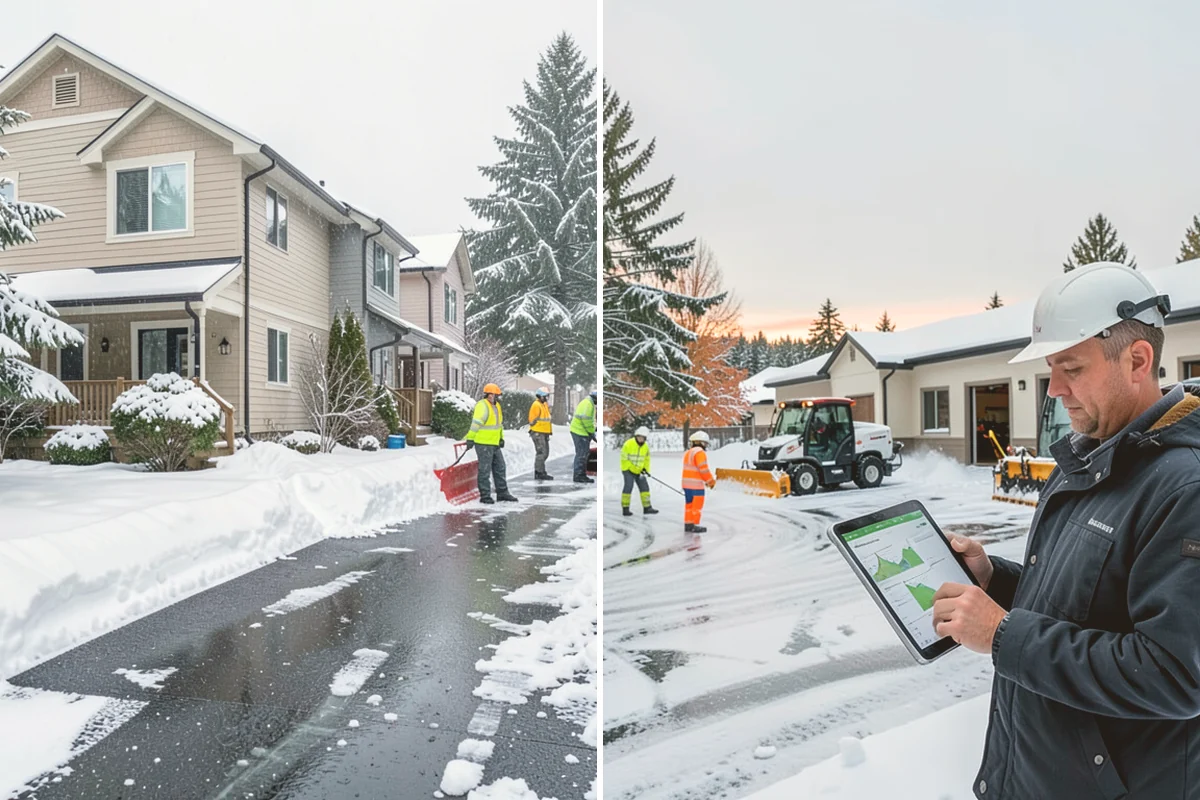 Rural Property Snow Removal in Index, Snohomish County, WA - We map the lane, turnarounds, and every access point
