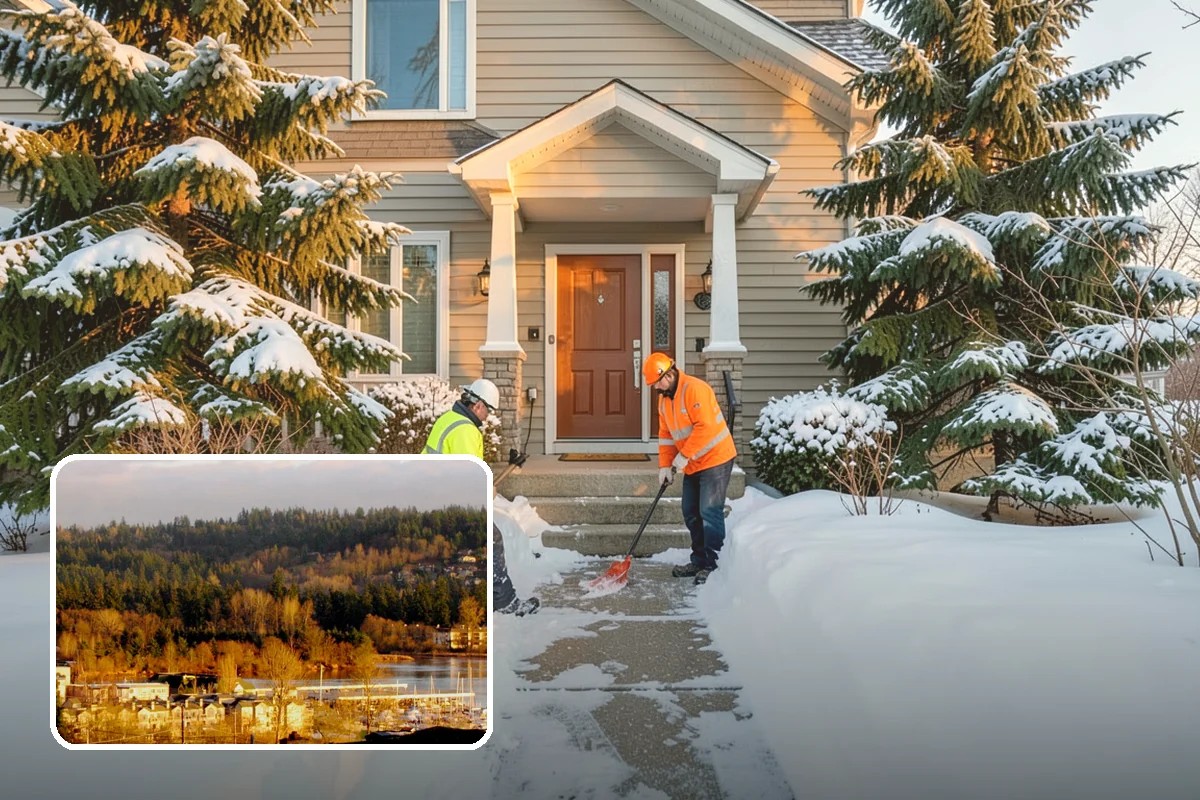 Rural Property Snow Removal in Kenmore, King County, WA - Clears long private lanes municipal plows won't touch