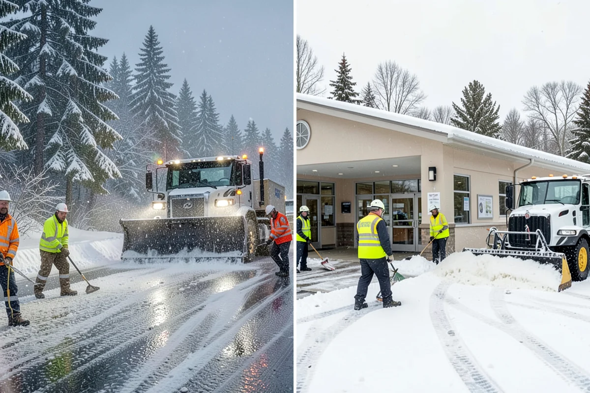 Rural Property Snow Removal in Kenmore, King County, WA - We map the lane, turnarounds, and every access point