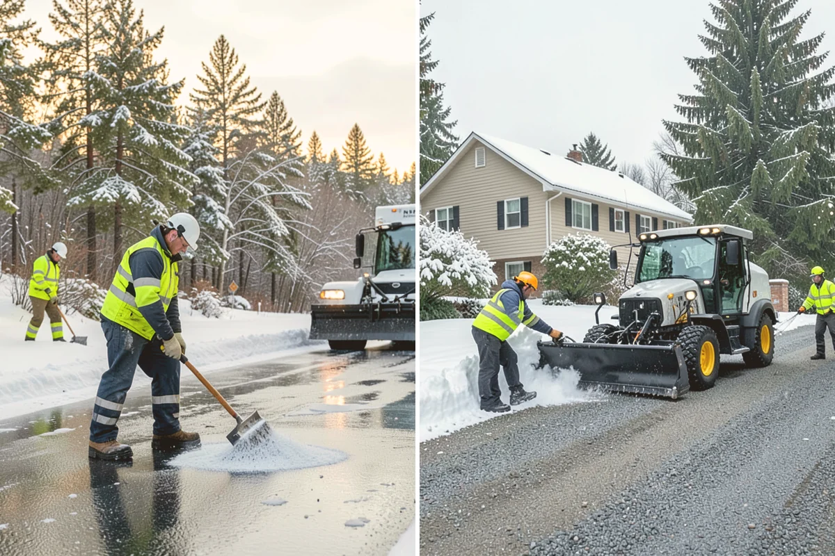 Rural Property Snow Removal in Kent, King County, WA - We map the lane, turnarounds, and every access point