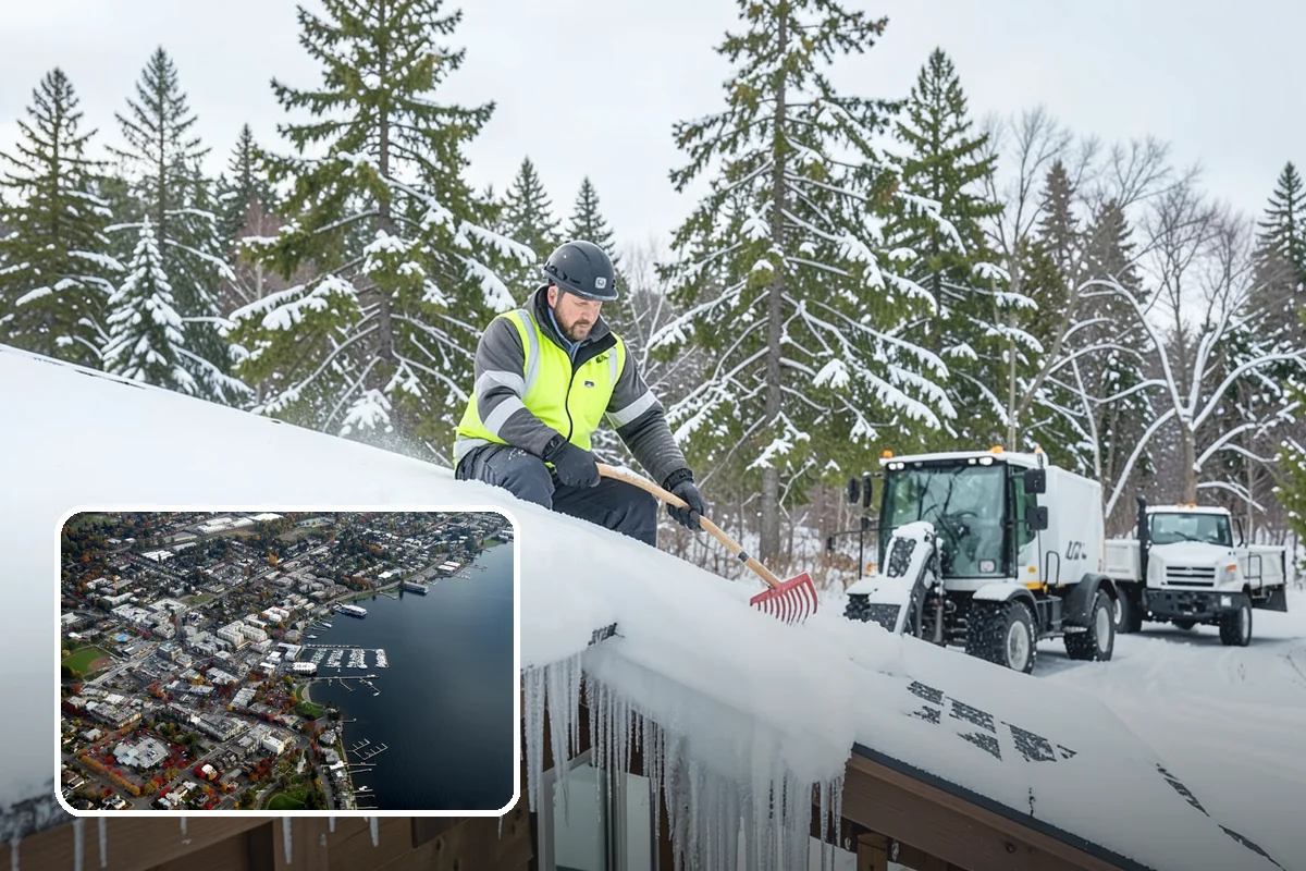Rural Property Snow Removal in Kirkland, King County, WA - Clears long private lanes municipal plows won't touch