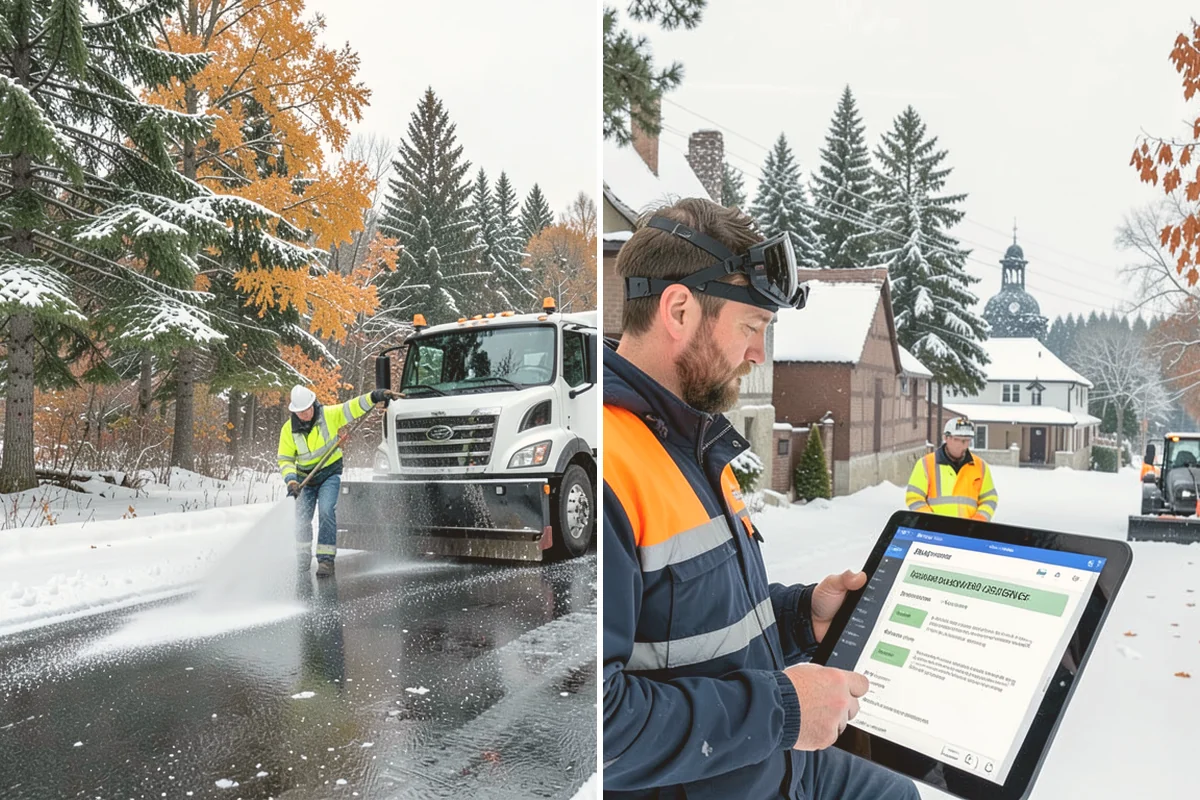 Rural Property Snow Removal in Kirkland, King County, WA - We map the lane, turnarounds, and every access point