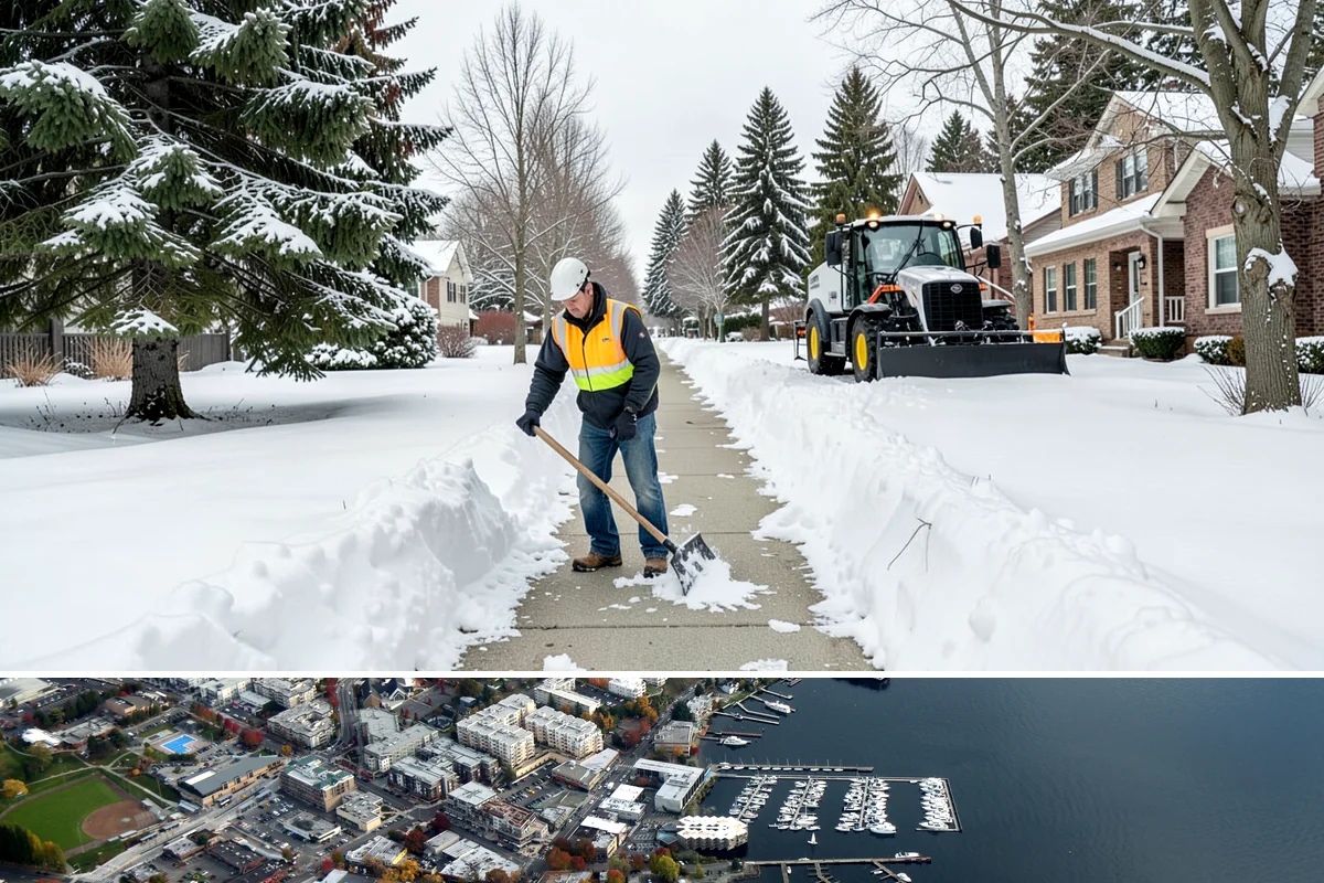 Rural Property Snow Removal in Kirkland, King County, WA - Foothill and valley parcels need service whenever elevation-driven snow accumulates, often when the lowlands see only rain.