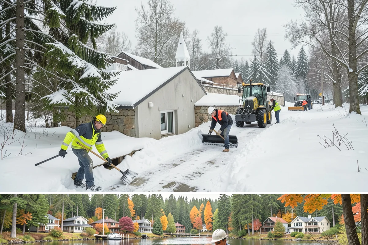 Rural Property Snow Removal in La Conner, Skagit County, WA - Foothill and valley parcels need service whenever elevation-driven snow accumulates, often when the lowlands see only rain.