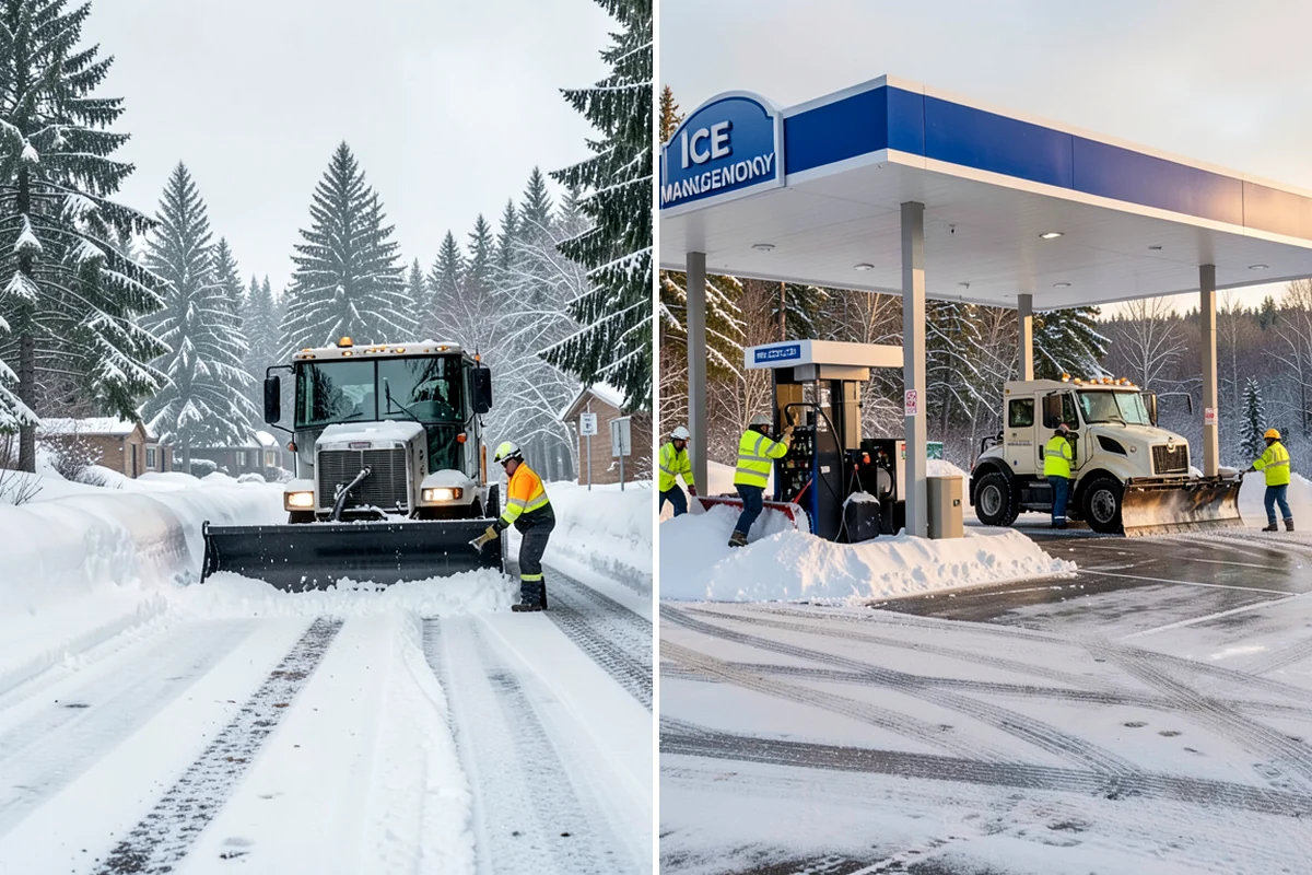 Rural Property Snow Removal in Lake Forest Park, King County, WA - We map the lane, turnarounds, and every access point