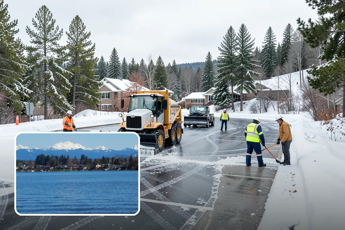 Rural Property Snow Removal in Lake Stevens, Snohomish County, WA - Clears long private lanes municipal plows won't touch