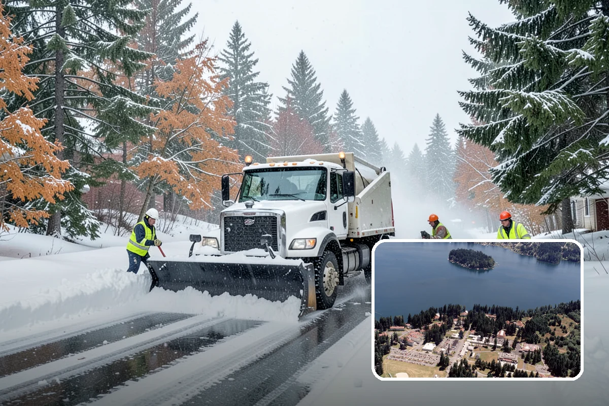 Rural Property Snow Removal in Lakewood, Pierce County, WA - Clears long private lanes municipal plows won't touch