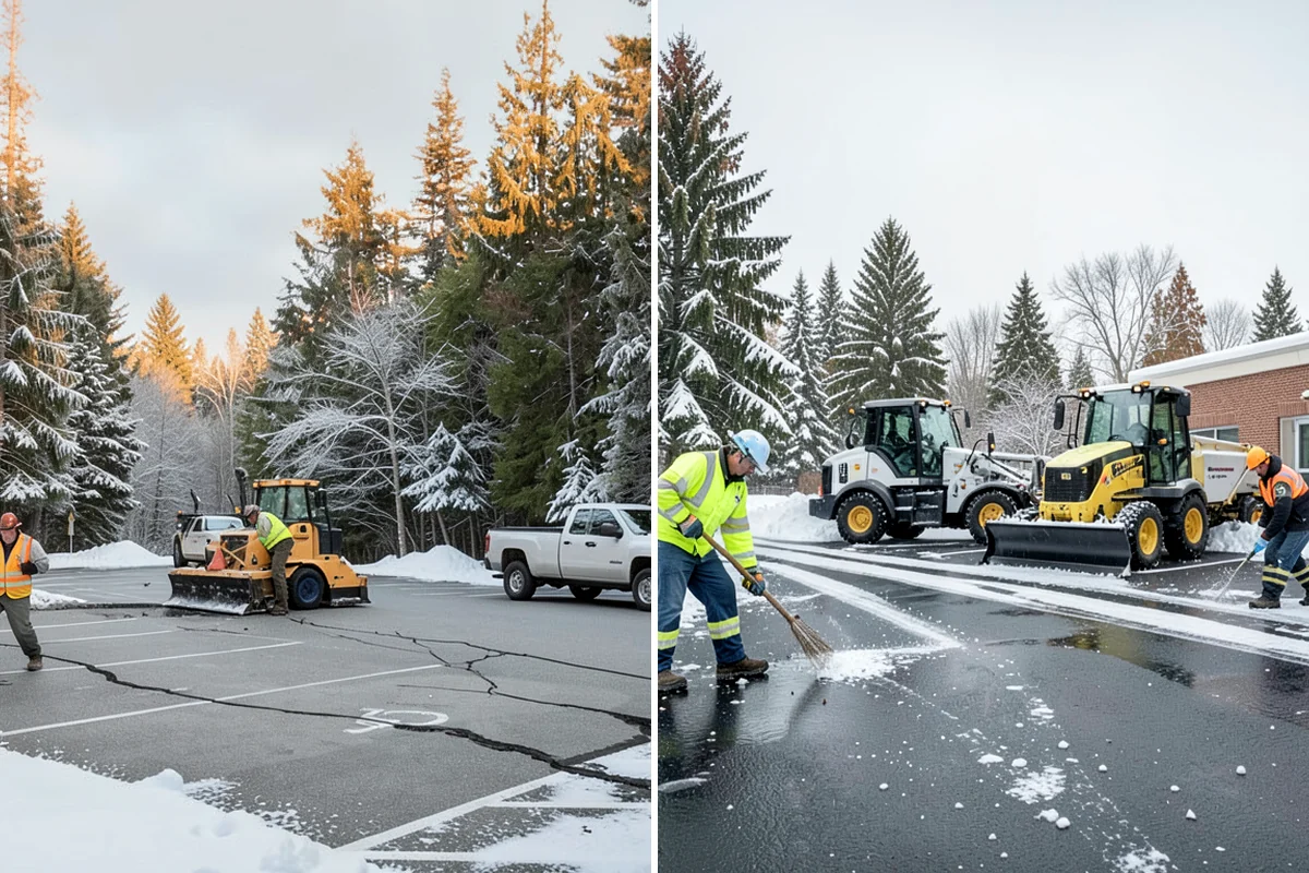 Rural Property Snow Removal in Lakewood, Pierce County, WA - We map the lane, turnarounds, and every access point