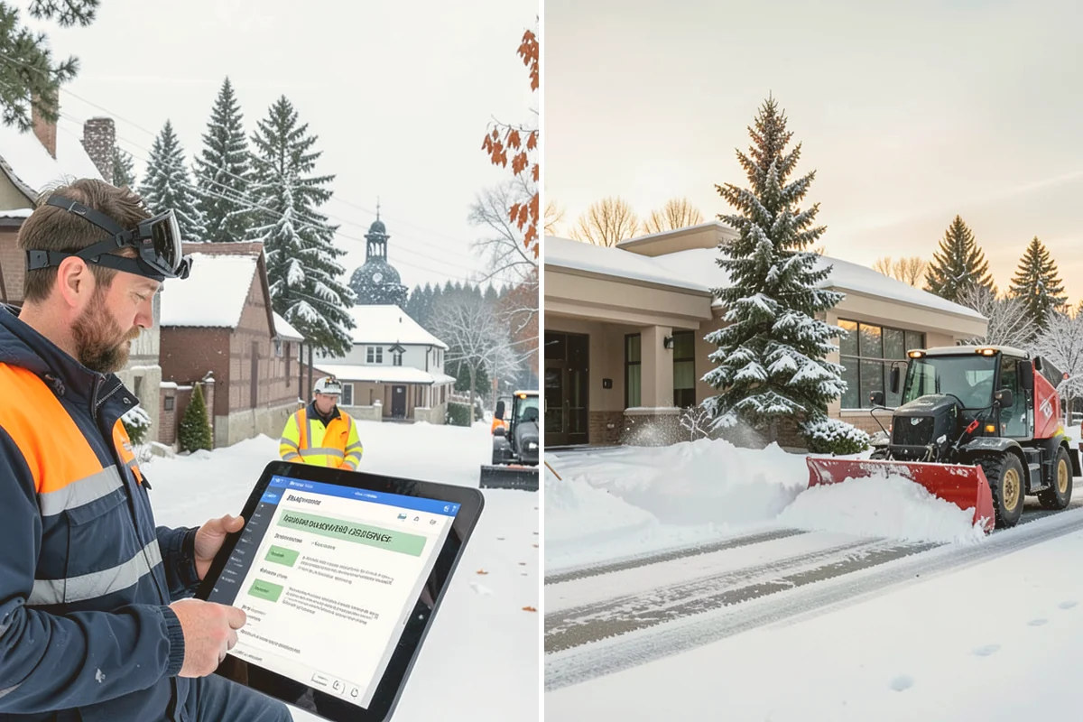 Rural Property Snow Removal in Langley, Island County, WA - We map the lane, turnarounds, and every access point